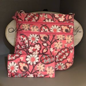 Vera Bradley Crossbody and Wallet